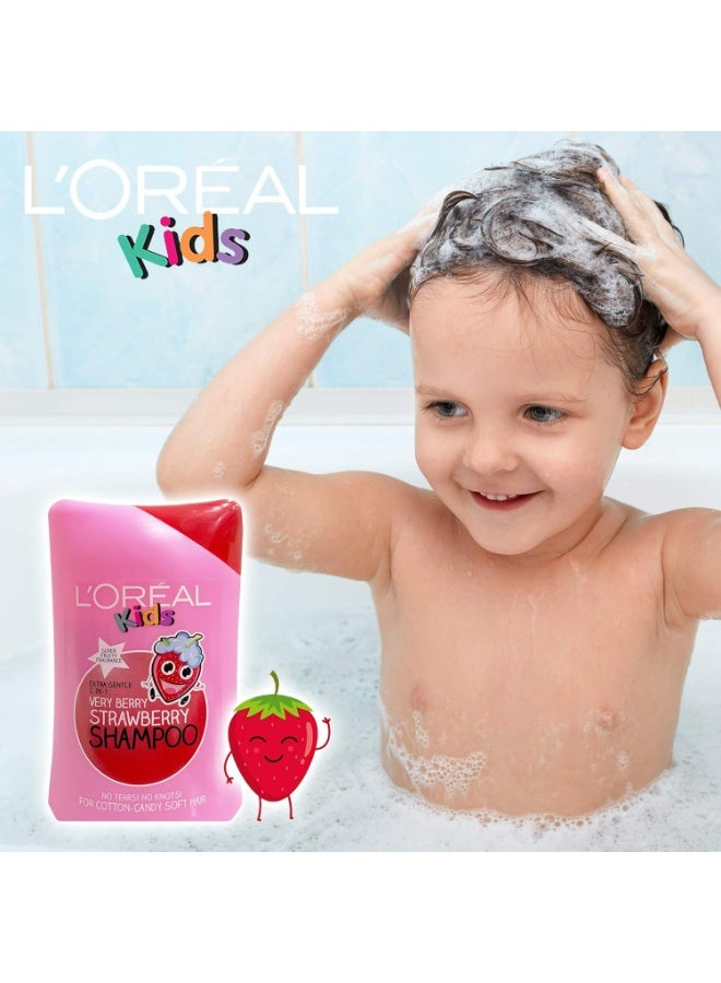 Shampoo Kids Shampoo with Strawberry Scent for Gentle Daily Hair Care – 250ml - Image 2